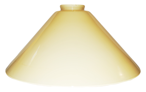 Vianne Cased  Amber 14" Cone-2159