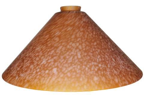 Vianne Caramel Mouchete Satine 14" Cone-2364