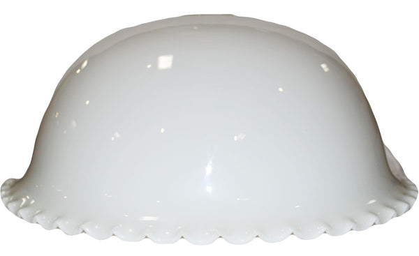 Vianne Cased Opal Crimp 16" Dome-2500