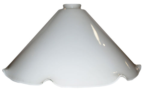 Vianne Cased Opal Crimp 16" Cone-2516