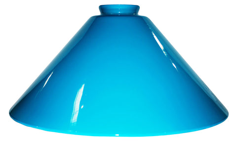 Vianne Cased Turquoise 12" Cone-2532