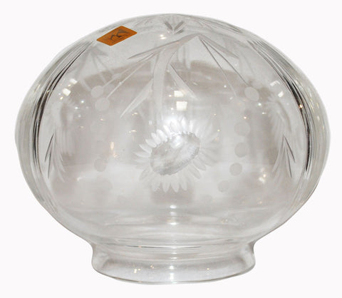 Kristaluxus Lead Crystal Floral Globe-305C