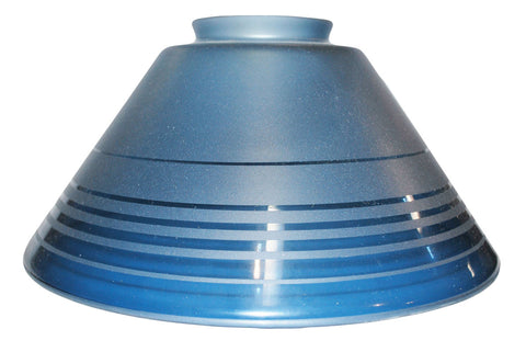 Vianne Retro Blue Etch 10" Cone-SKU-338