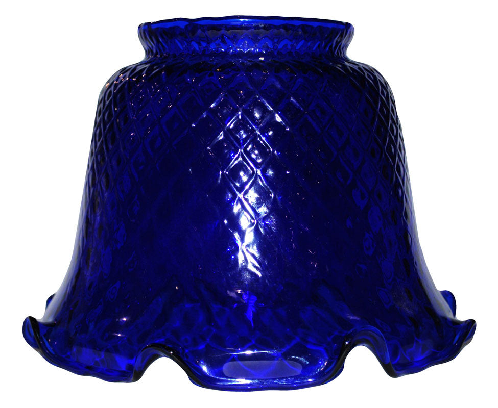 Vianne Cobalt Blue Capitone Large Bell-4633