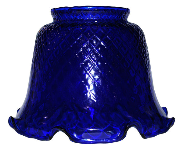 Vianne Cobalt Blue Capitone Large Bell-4633